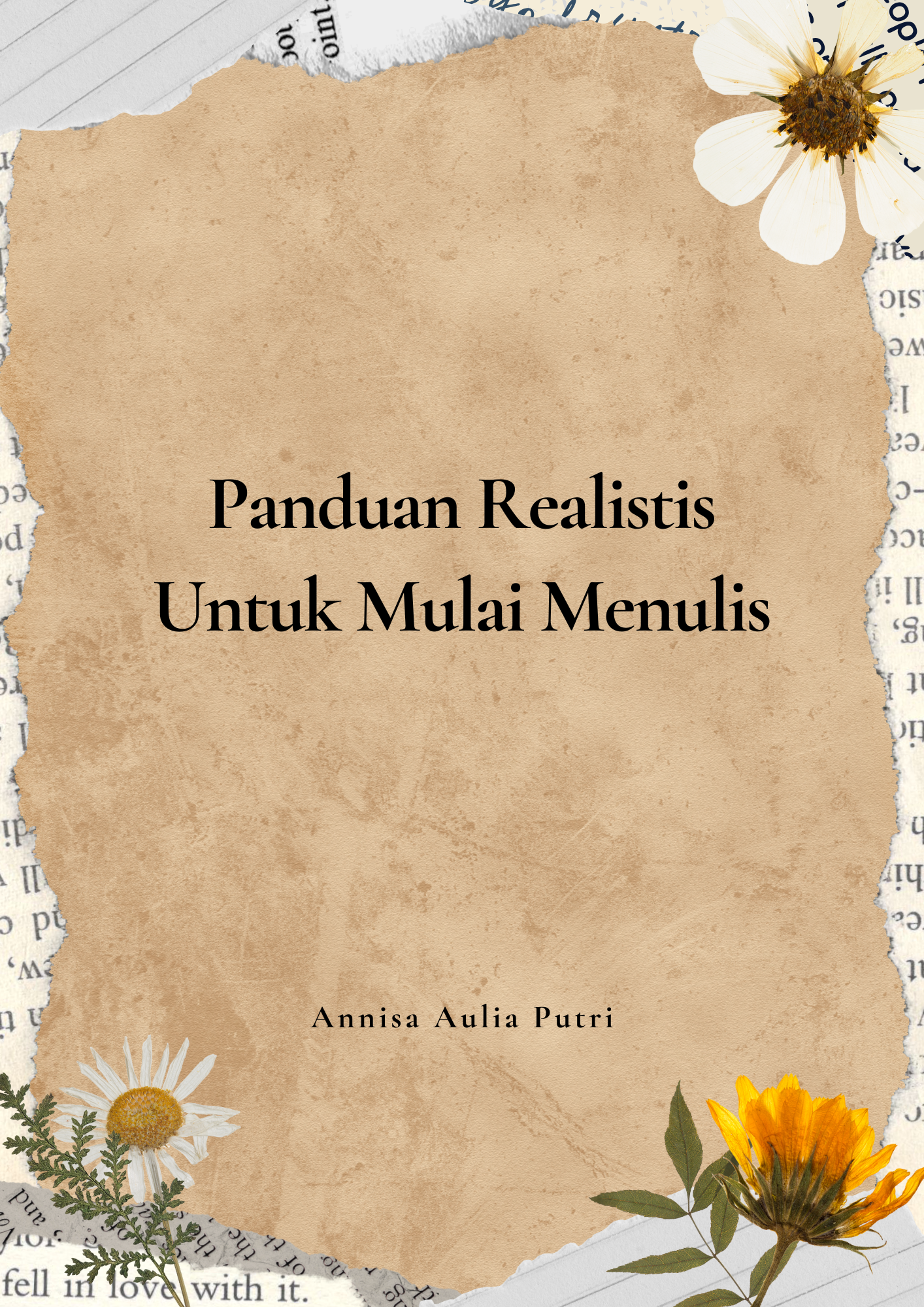 Thumbnail e-book Panduan Realistis untuk Mulai Menulis
